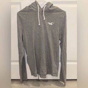 Hollister Heather Gray Hoodie